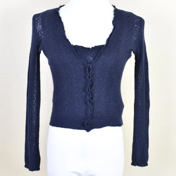 Ralph Lauren Black Label Cashmere Cardigan Tank Twin Set - S - Picture 2 of 14